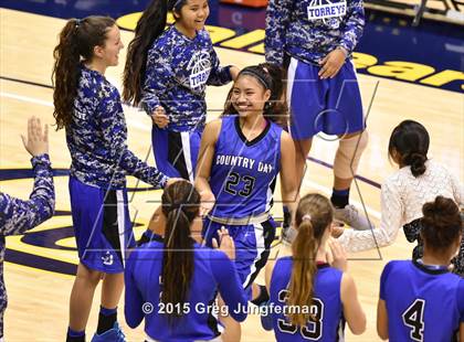 Thumbnail 3 in Eastside College Prep vs. La Jolla Country Day (CIF State D5 Final) photogallery.