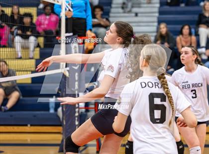 Thumbnail 2 in Spring Valley vs. Doral Academy Red Rock (NIAA 4A Quarterfinal) photogallery.