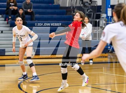 Thumbnail 2 in Spring Valley vs. Doral Academy Red Rock (NIAA 4A Quarterfinal) photogallery.