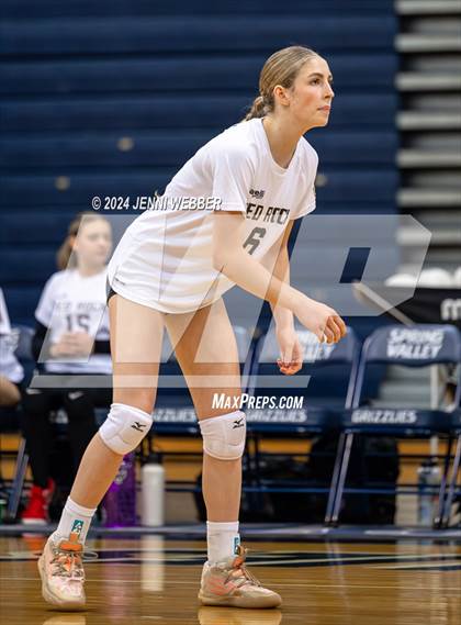 Thumbnail 1 in Spring Valley vs. Doral Academy Red Rock (NIAA 4A Quarterfinal) photogallery.