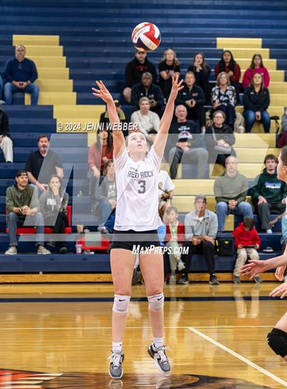 Thumbnail 3 in Spring Valley vs. Doral Academy Red Rock (NIAA 4A Quarterfinal) photogallery.