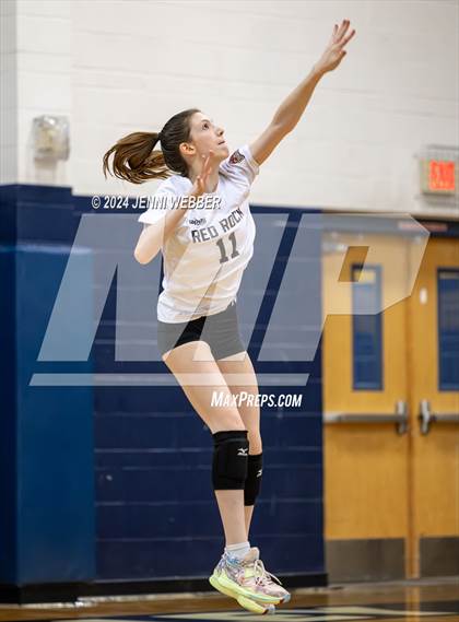Thumbnail 1 in Spring Valley vs. Doral Academy Red Rock (NIAA 4A Quarterfinal) photogallery.