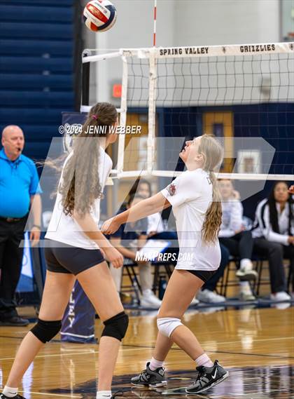 Thumbnail 2 in Spring Valley vs. Doral Academy Red Rock (NIAA 4A Quarterfinal) photogallery.