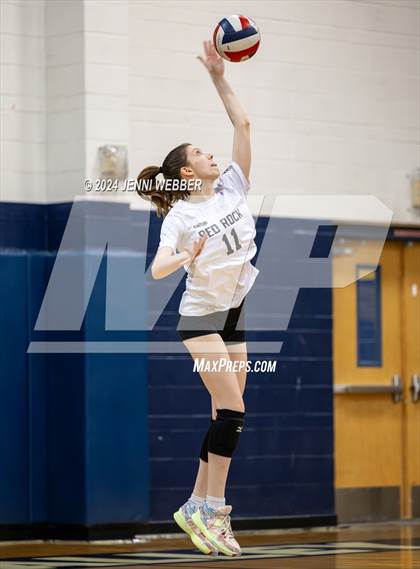 Thumbnail 3 in Spring Valley vs. Doral Academy Red Rock (NIAA 4A Quarterfinal) photogallery.