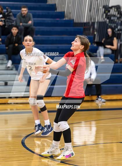 Thumbnail 3 in Spring Valley vs. Doral Academy Red Rock (NIAA 4A Quarterfinal) photogallery.