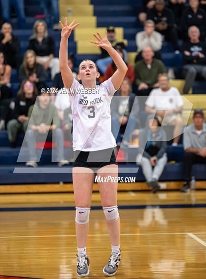 Thumbnail 1 in Spring Valley vs. Doral Academy Red Rock (NIAA 4A Quarterfinal) photogallery.