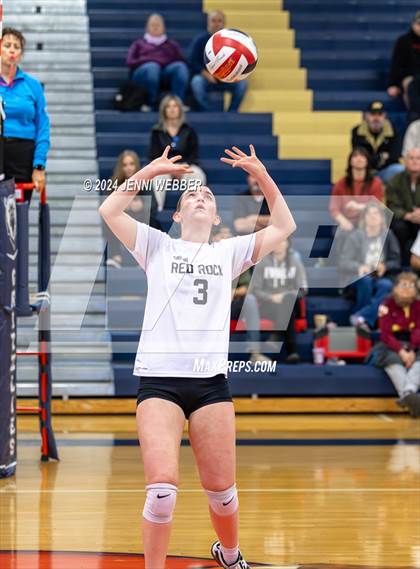 Thumbnail 3 in Spring Valley vs. Doral Academy Red Rock (NIAA 4A Quarterfinal) photogallery.