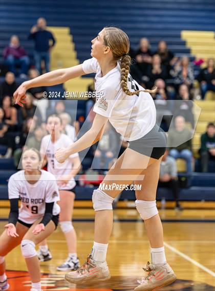 Thumbnail 3 in Spring Valley vs. Doral Academy Red Rock (NIAA 4A Quarterfinal) photogallery.