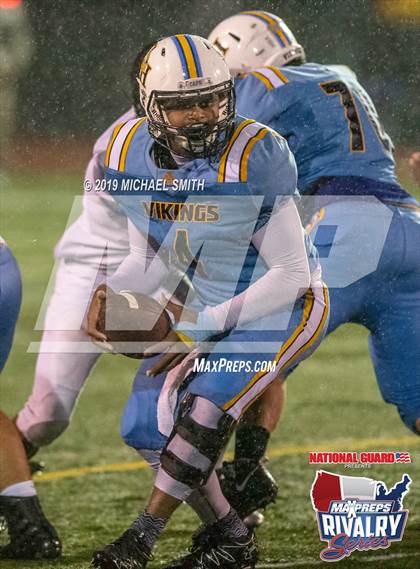Thumbnail 3 in Sussex Tech @ Cape Henlopen (2018 MaxPreps Rivalry Series) photogallery.