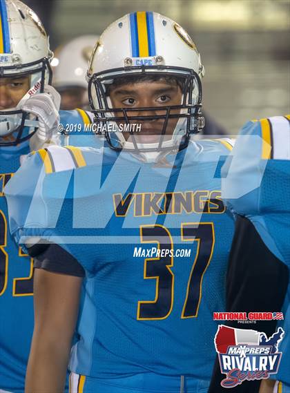 Thumbnail 1 in Sussex Tech @ Cape Henlopen (2018 MaxPreps Rivalry Series) photogallery.