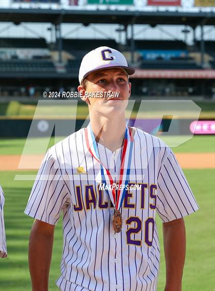 Thumbnail 2 in Ira vs. Chester (UIL 1A Baseball Semifinal Medal Ceremony) photogallery.