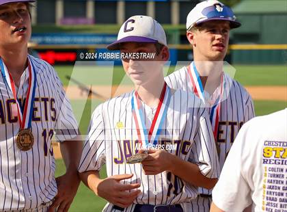 Thumbnail 1 in Ira vs. Chester (UIL 1A Baseball Semifinal Medal Ceremony) photogallery.
