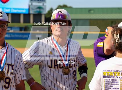 Thumbnail 1 in Ira vs. Chester (UIL 1A Baseball Semifinal Medal Ceremony) photogallery.