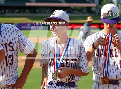 Thumbnail 2 in Ira vs. Chester (UIL 1A Baseball Semifinal Medal Ceremony) photogallery.