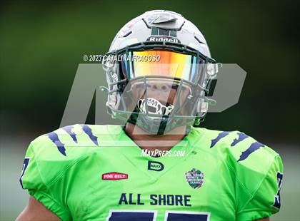 Thumbnail 2 in All-Shore Gridiron Classic (Monmouth vs Ocean) photogallery.