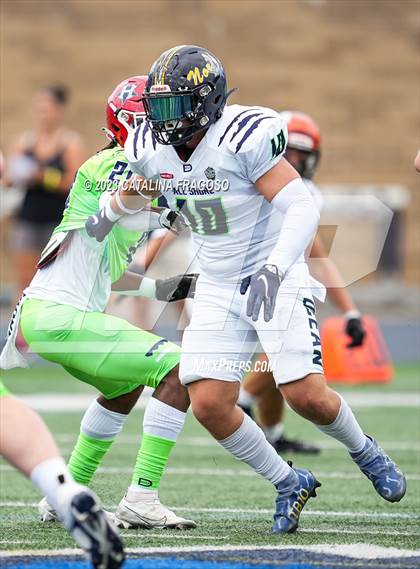 Thumbnail 3 in All-Shore Gridiron Classic (Monmouth vs Ocean) photogallery.