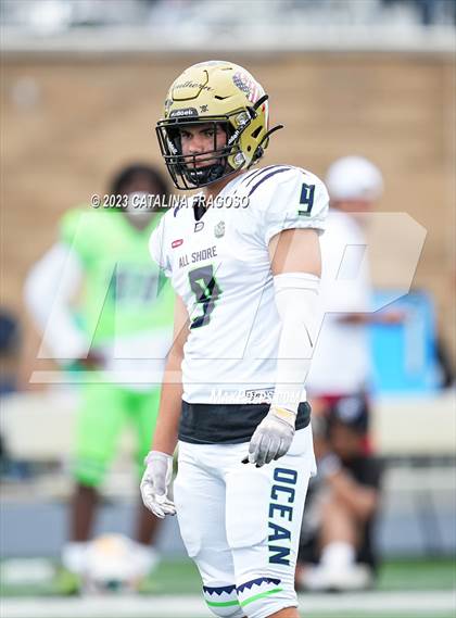 Thumbnail 1 in All-Shore Gridiron Classic (Monmouth vs Ocean) photogallery.