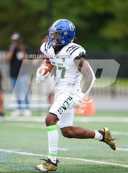 Thumbnail 2 in All-Shore Gridiron Classic (Monmouth vs Ocean) photogallery.