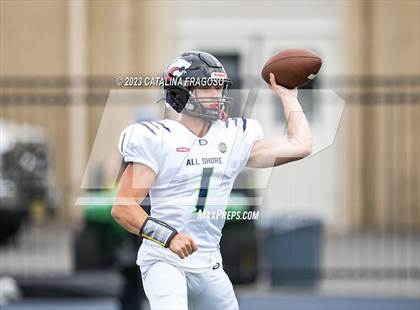 Thumbnail 2 in All-Shore Gridiron Classic (Monmouth vs Ocean) photogallery.
