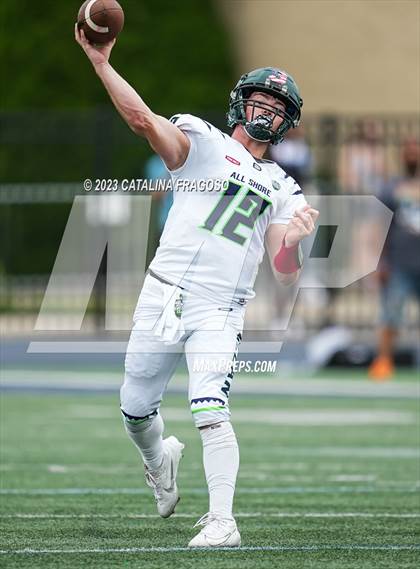 Thumbnail 2 in All-Shore Gridiron Classic (Monmouth vs Ocean) photogallery.