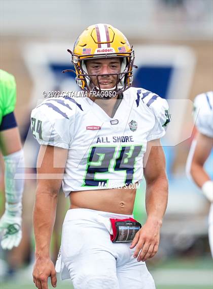 Thumbnail 3 in All-Shore Gridiron Classic (Monmouth vs Ocean) photogallery.