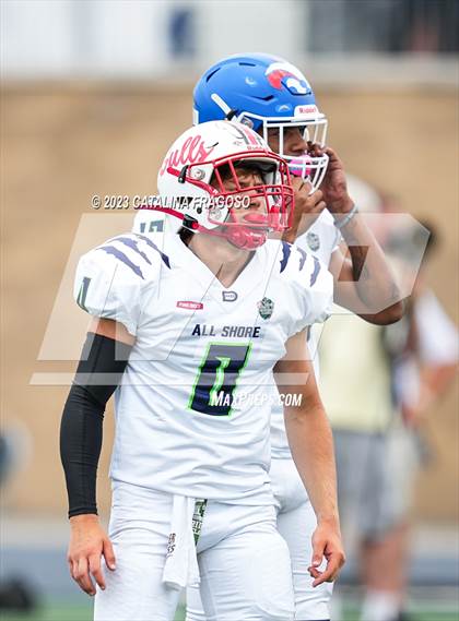 Thumbnail 2 in All-Shore Gridiron Classic (Monmouth vs Ocean) photogallery.