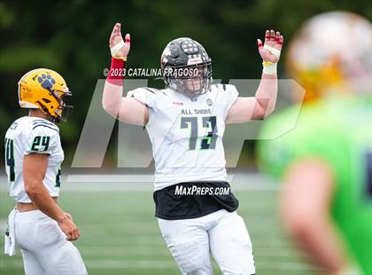 Thumbnail 1 in All-Shore Gridiron Classic (Monmouth vs Ocean) photogallery.