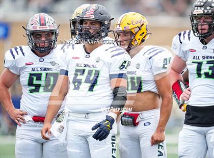 Thumbnail 1 in All-Shore Gridiron Classic (Monmouth vs Ocean) photogallery.
