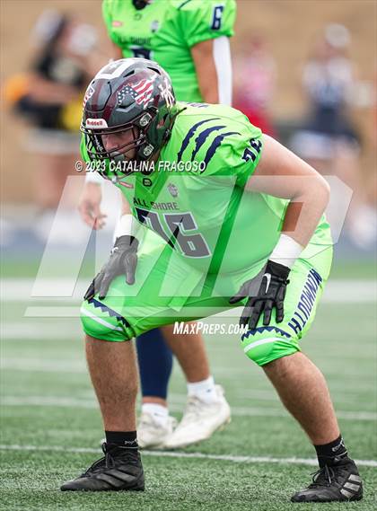 Thumbnail 3 in All-Shore Gridiron Classic (Monmouth vs Ocean) photogallery.