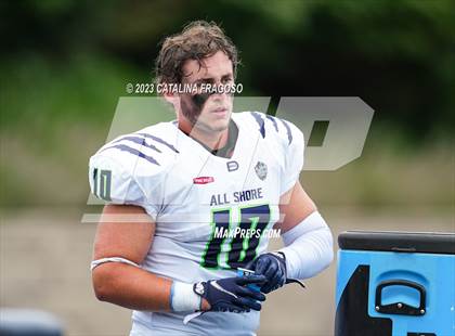Thumbnail 3 in All-Shore Gridiron Classic (Monmouth vs Ocean) photogallery.
