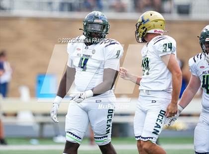 Thumbnail 3 in All-Shore Gridiron Classic (Monmouth vs Ocean) photogallery.