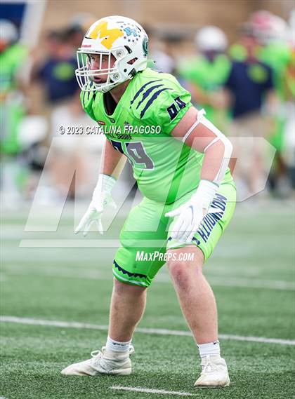 Thumbnail 1 in All-Shore Gridiron Classic (Monmouth vs Ocean) photogallery.
