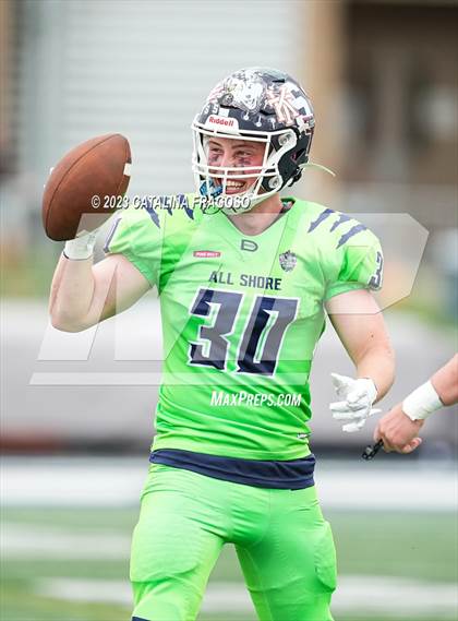 Thumbnail 1 in All-Shore Gridiron Classic (Monmouth vs Ocean) photogallery.