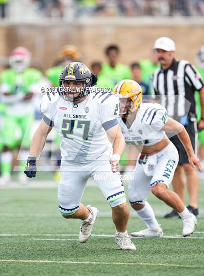 Thumbnail 1 in All-Shore Gridiron Classic (Monmouth vs Ocean) photogallery.