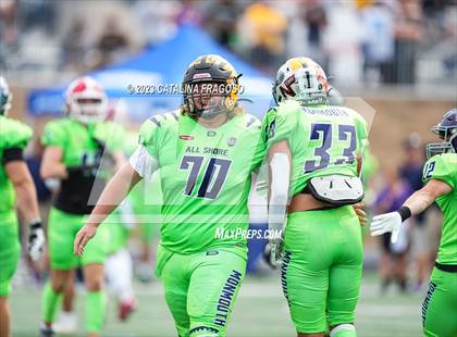 Thumbnail 2 in All-Shore Gridiron Classic (Monmouth vs Ocean) photogallery.
