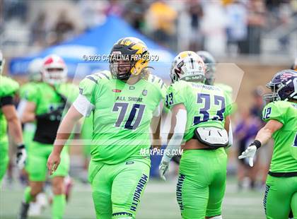 Thumbnail 3 in All-Shore Gridiron Classic (Monmouth vs Ocean) photogallery.