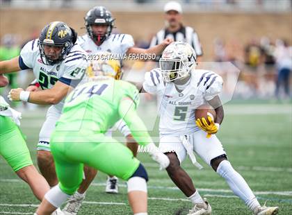 Thumbnail 2 in All-Shore Gridiron Classic (Monmouth vs Ocean) photogallery.