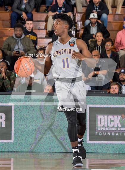 Thumbnail 2 in Montverde Academy vs. Greensboro Day (DICK'S National Tournament Semifinals) photogallery.
