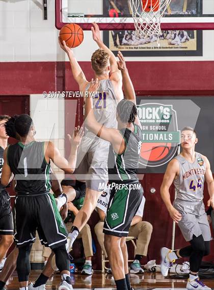 Thumbnail 3 in Montverde Academy vs. Greensboro Day (DICK'S National Tournament Semifinals) photogallery.