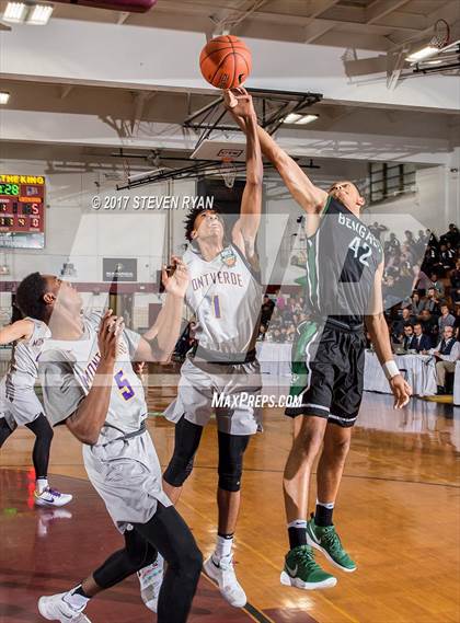Thumbnail 2 in Montverde Academy vs. Greensboro Day (DICK'S National Tournament Semifinals) photogallery.