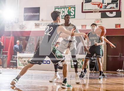 Thumbnail 1 in Montverde Academy vs. Greensboro Day (DICK'S National Tournament Semifinals) photogallery.