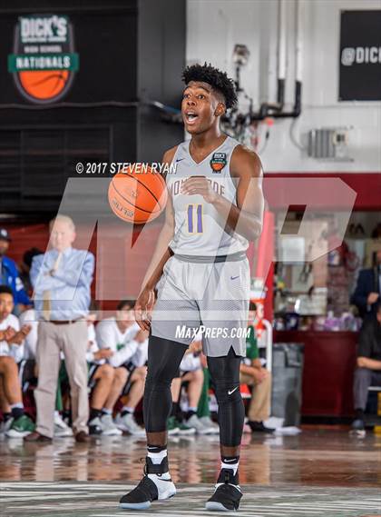 Thumbnail 1 in Montverde Academy vs. Greensboro Day (DICK'S National Tournament Semifinals) photogallery.