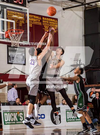 Thumbnail 2 in Montverde Academy vs. Greensboro Day (DICK'S National Tournament Semifinals) photogallery.