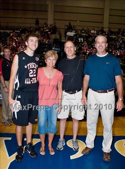 Thumbnail 1 in  2010 THCA All-Star Basketball Game photogallery.
