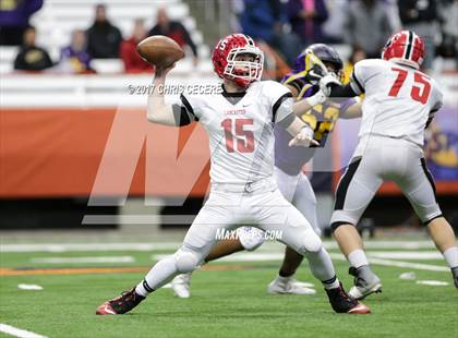Thumbnail 2 in Lancaster vs. Troy (NYSPHSAA Class AA Championship) photogallery.