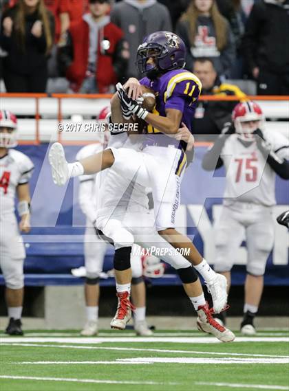 Thumbnail 3 in Lancaster vs. Troy (NYSPHSAA Class AA Championship) photogallery.