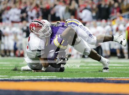 Thumbnail 2 in Lancaster vs. Troy (NYSPHSAA Class AA Championship) photogallery.