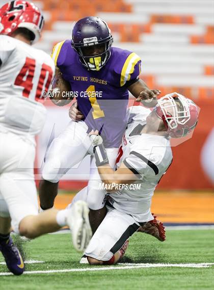 Thumbnail 3 in Lancaster vs. Troy (NYSPHSAA Class AA Championship) photogallery.