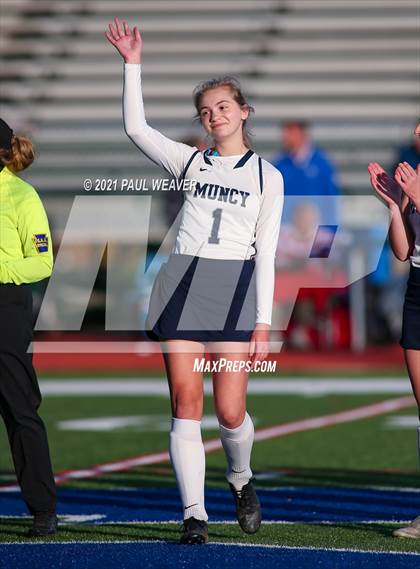 Thumbnail 2 in Muncy vs. Bloomsburg (PIAA District IV Class A Semifinal) photogallery.