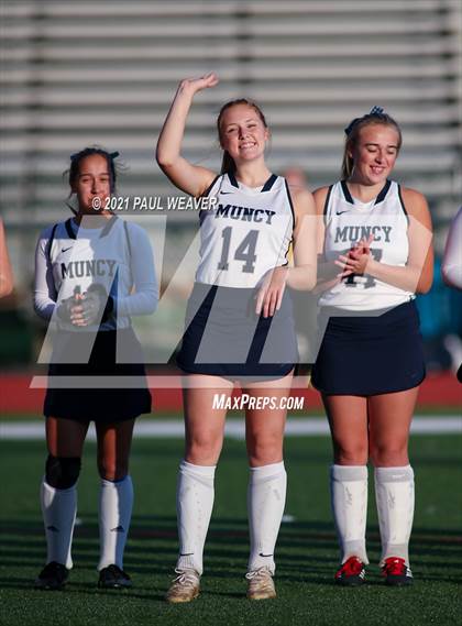 Thumbnail 2 in Muncy vs. Bloomsburg (PIAA District IV Class A Semifinal) photogallery.